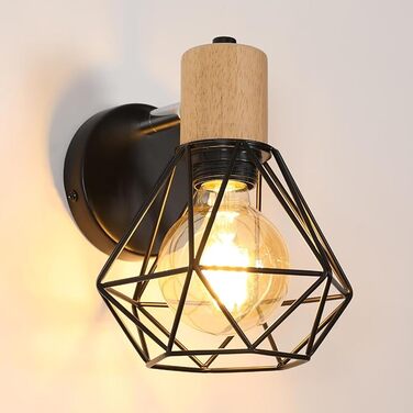 Стільний настінний світильник LOFT LED (E27) з лампочками, інтер'єрний бра