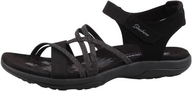 Сандалі жіночі Skechers Reggae Slim Sunnyside чорні (41 EU) - легкі та зручні для літа