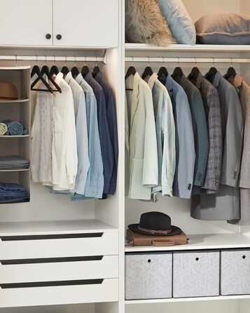 Плечики для одягу SONGMICS, 20 шт., з масиву дерева, з вирізами для плечей, неслизький тримач для штанів, обертовий на 360°, для костюмів, сорочок, натуральний колір + срібло