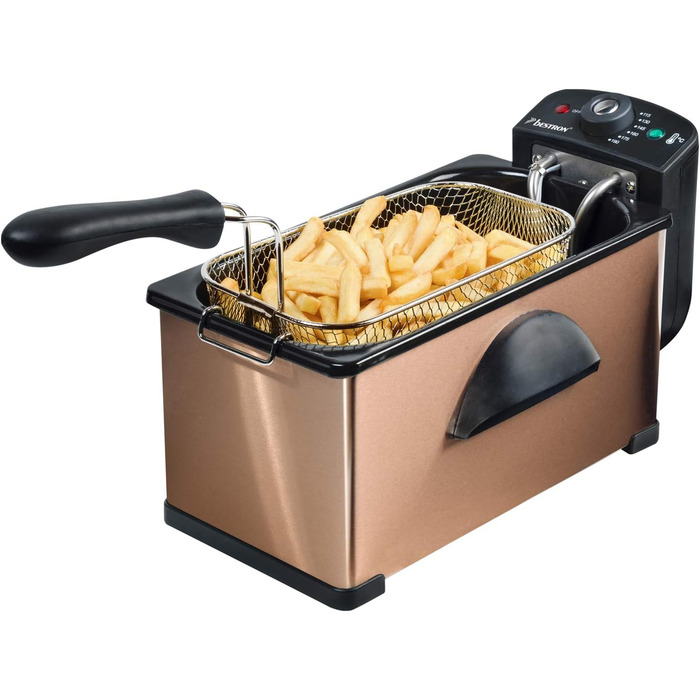 Bestron Oil Fryer with Cold Zone Technology