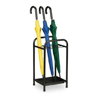 Relaxdays Umbrella Stand with Drip Tray