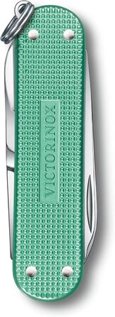 Швейцарський ніж Victorinox Classic SD Alox: мультитул з 5 функціями, з файлом для нігтів