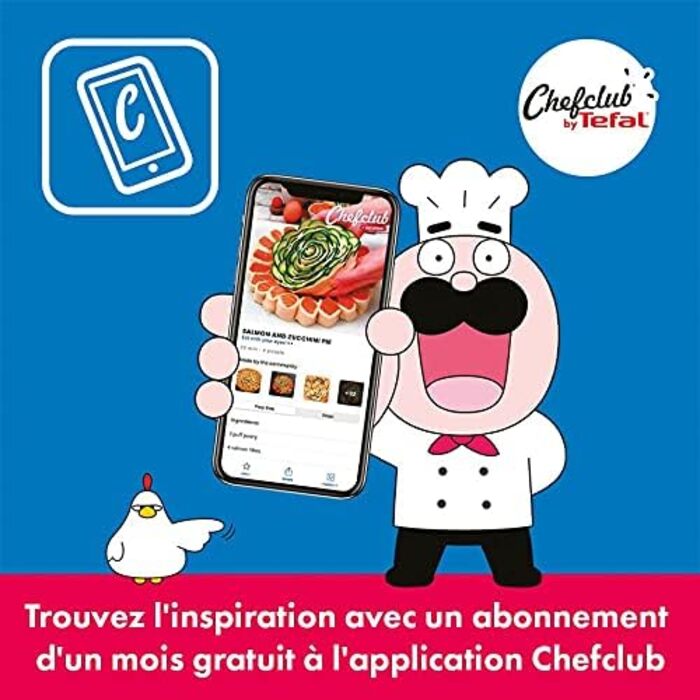 Сковорода Tefal Chefclub Brat Titanium 24 см з антипригарним покриттям та індикатором нагріву