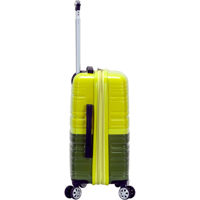 Чемодан Rockland Melbourne Hardside розкладний, спінне колесо, 2 шт. (20'/28'), 2TONEGREEN