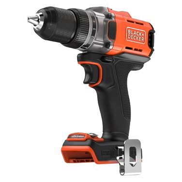 Акумуляторний дриль-шуруповерт BLACK+DECKER BCD382XN-XJ, 18V, 45Nm, 2 швидкості, LED-підсвітка
