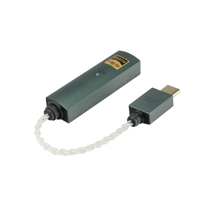 iFi Go Link Max - Портативний підсилювач навушників/ЦАП-донгл USB-C на 3,5/4,4 мм - Plug-and-Play Hi-Res аудіо з покращенням динамічного діапазону - PCM 384kHz/DSD256