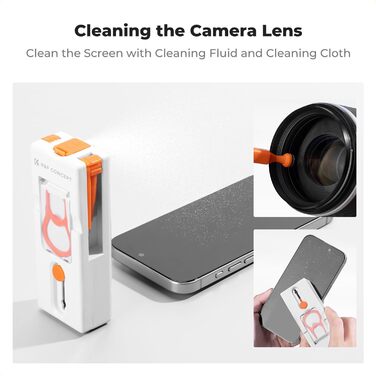 Набір для чищення електроніки K&F Concept 11 в 1: Airpods, клавіатури, ноутбуки, навушники, телефони, камери