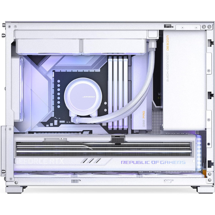 Корпус для ПК Jonsbo D32 PRO White – компактний mATX з підтримкою back-connect, фільтрами пилу та High-End охолодженням
