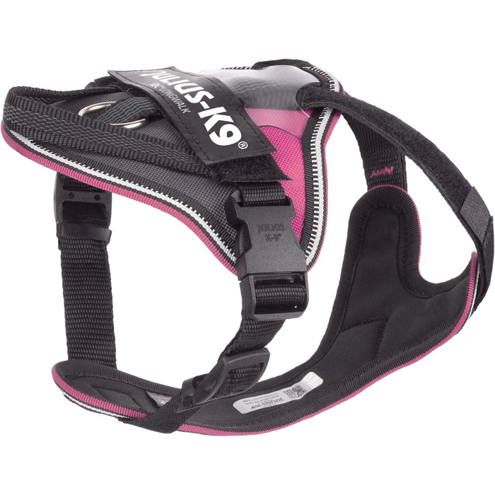 Нашийник для собак JUIUS K-9 IDC, розмір 2XS, рожево-сірий