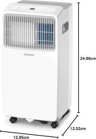 Мобільний кондиціонер Comfee MPPHA-07CRN7, 7000 BTU (2,0kW) - охолодження, вентиляція, осушення, до 68 м³