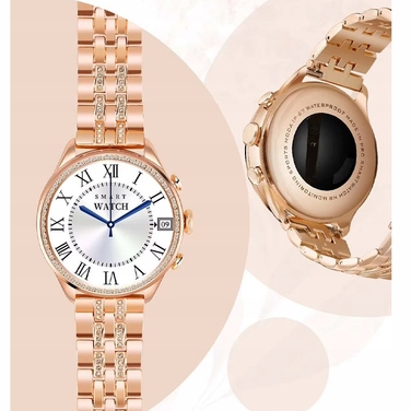 Смарт-годинник Smart-Trend з цирконіями, рожевий