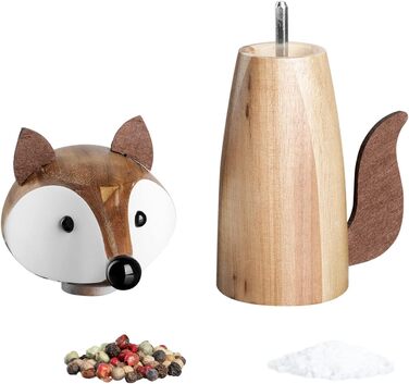 Млинок для спецій дерев'яний LEONARDO HOME 018698, коричневий, Fuchs
