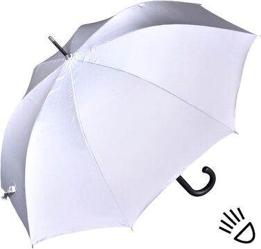 iX-brella Fiberglass Automatic Umbrella with Wetprint Raindrops - Color Changing & Reflective
