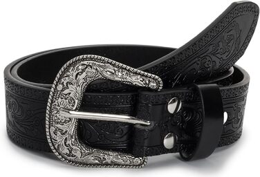 Жіночий/Чоловічий ремінь у стилі вестерн з пряжкою Cowboy - INOGIH, регульований, 30'-39'