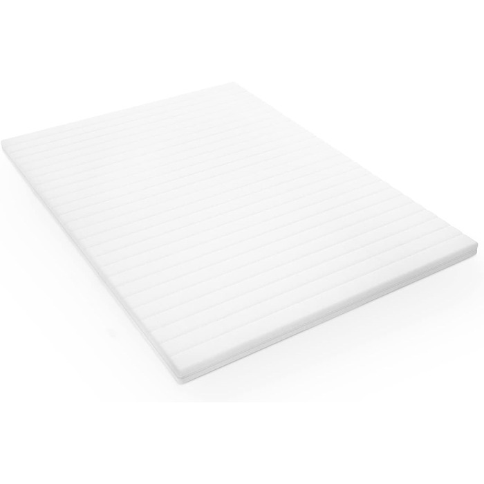 Mister Sandman Topper 80x190, Ergonomic Mattress Topper, Cold Foam Topper Soft, Comfortable, breathable mattress topper for all mattress types and box springs, Topper height approx. 5cm
