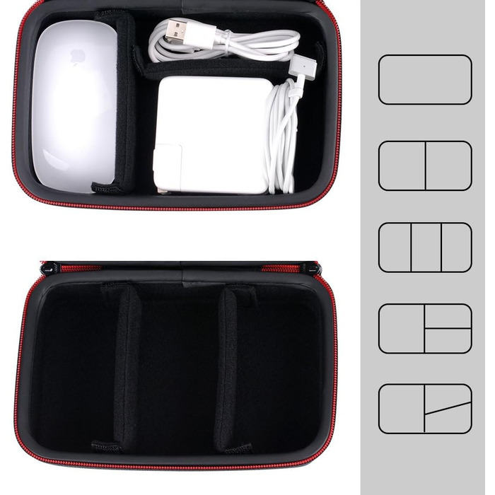 Сумка для аксесуарів Smatree: Magic Mouse, MagSafe, Pencil, Lightning, USB та інше (A90b)