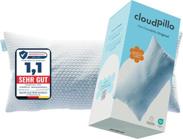 Cloudpillo Premium Memory Foam Pillow - Adjustable Height Pillow 40x80 cm - Ergonomic Pillow - Hypoallergenic Bed Pillow 40x80 cm 1