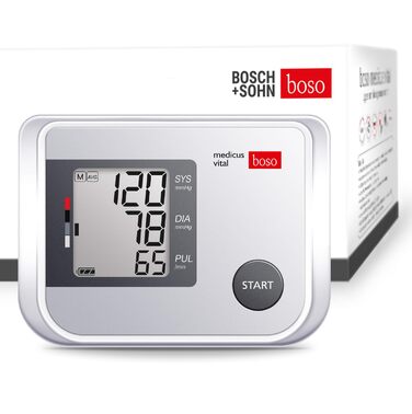 Тонометр BOSO medicus vital для вимірювання артеріального тиску на плечі, 1 шт.