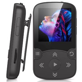 MP3 плеєр AGPTEK Bluetooth 5.0 32GB: кліпса, кольоровий екран 1.5