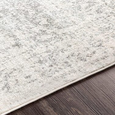Surya Syracuse Vintage Rug - Oriental Rug for Living Room, Dining Room, Bedroom - Oriental Boho Rug, Short Pile Rug for Easy Care - Large Rug 160x220cm in Grey, 160 x 220 cm (Rectangular)
