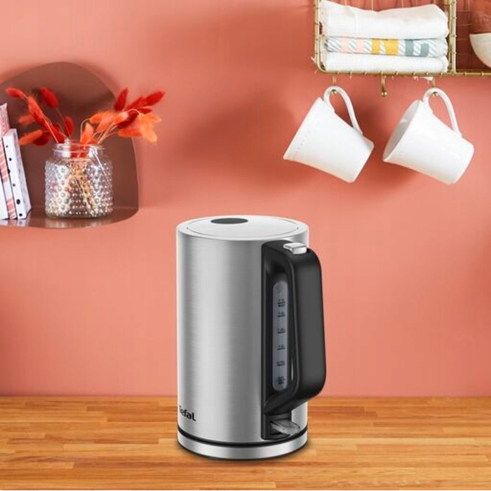 Електричний чайник Tefal KI513D10, 2200 Вт, 1,7 л, сріблястий/сірий
