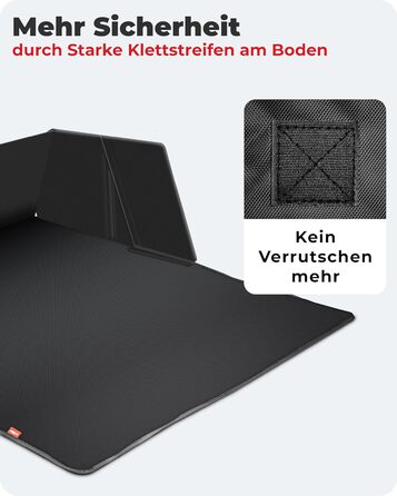 Захист для багажника автомобіля Achilles з боковинами та захистом краю, килимок у багажник, захист для собак, універсальний