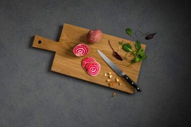 Набір ножів Nirosta Trinity (6 шт) з нержавіючої сталі, професійна якість, для овочів, фруктів та іншого, ручне заточування, важка ручка з захистом пальців