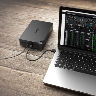 Корпус для жорсткого диска Inateck 3.5 USB 3.0: зовнішній корпус HDD/SSD з підтримкою UASP та живленням 12V/2A (до 20TB)