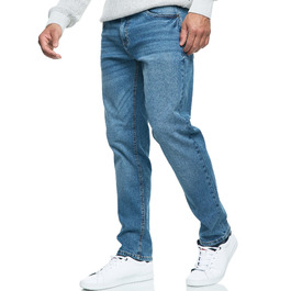 Чоловічі джинси Indicode INSantino з еластичного деніму (99% бавовна), 32W/32L, Medium Dark Cloud