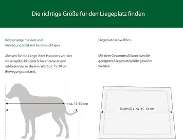 Килимок для собак Dehner Snuggy, 76 x 53 см, поліестер, сірий