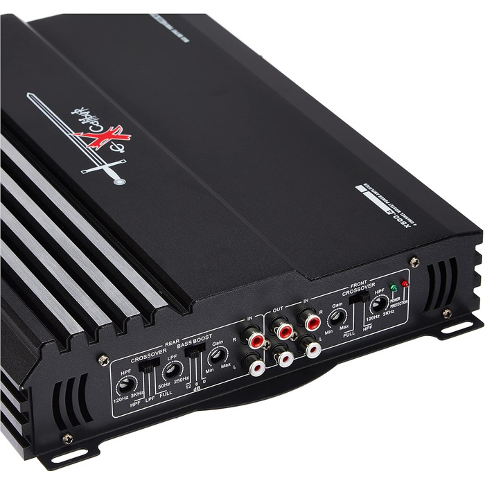 Автомобільний підсилювач Excalibur X500.4 MOSFET, 4-канальний, 2000 Вт