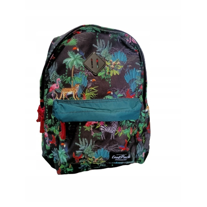 Багатовідсінковий шкільний рюкзак CoolPack, білий, багатоколірний, 26 л