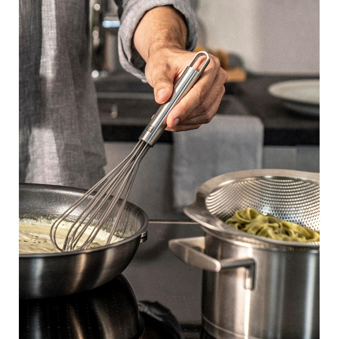 Вінчик кухонний ZWILLING Pro 28 см, нержавіюча сталь 18/10, з силіконовим покриттям, сріблястий