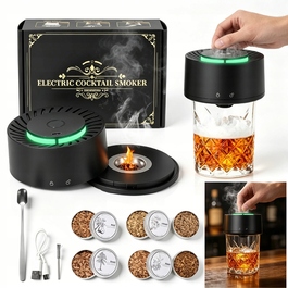 Електричний набір для копчення віскі Smoker — деревна стружка, ідеальний подарунок