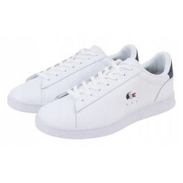 Кросівки Lacoste Carnaby Set 748SMA0111407 білі шкіряні класичні, розмір 43