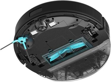 Робот-пилосос та робот-мийник Cecotec Conga Y50 X-Treme з автопорожненням. Лазерна навігація, потужність всмоктування 5000Pa, база з баком 3л, мультифункціональна щітка, керування через додаток