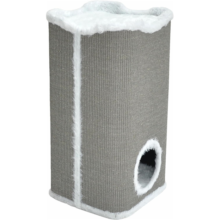 Котячий будиночок Nanook Toni: міцний когтетоп з 2 печерами та лежаком, 74 см