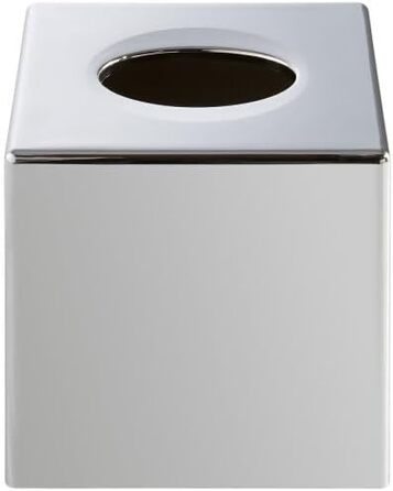 Кришка для серветок Corby прямокутної форми (Devon / TBC0002) хром (срібло, куб)