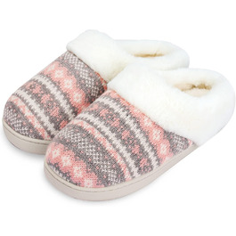 Тапочки жіночі AONEGOLD зимові теплі з плюшу, зручні, з пам'яті ефекту, унісекс, для дому та вулиці, антиковзаючі, 38/39 EU, рожеві