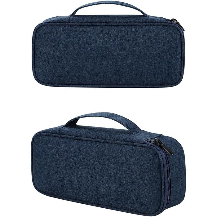 Органайзер для електроніки Arae - водовідштовхуючий, легкий, для подорожей та повсякденного використання (Дарковий блакитний, 1 шар, L)