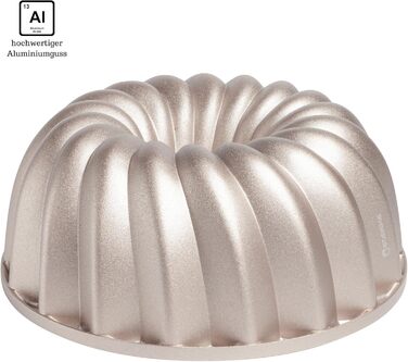 Форма для кексу Erreke Gugelhupfform, професійна якість, 2.5 л, 24 см, антипригарне покриття