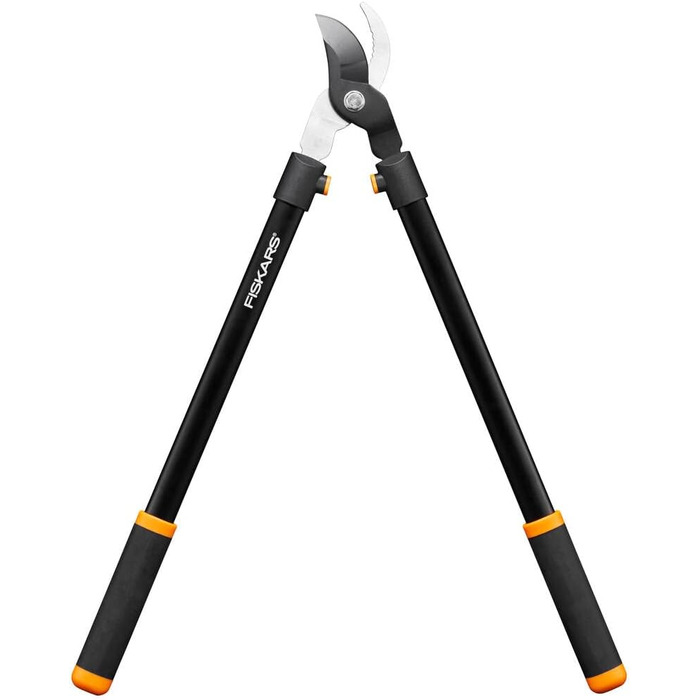 Секатор Fiskars L11 для свіжої деревини, антипригарне покриття, загартована сталь, 81 см, чорний