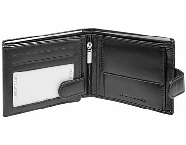 Чоловічий шкіряний гаманець Koruma Smart з RFID-захистом для карт та монет