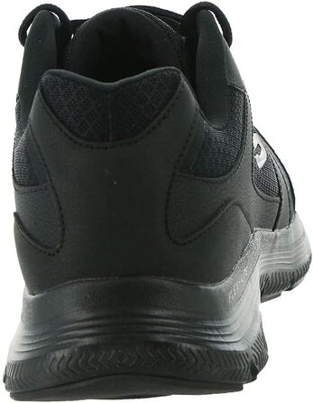 Чоловічі кросівки Skechers Flex Advantage 4.0 - чорні, шкіра, сітка, PU оздоблення