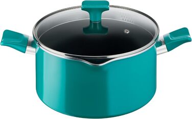 Каструля Tefal Chefclub Brat 24 см з антипригарним покриттям Titanium, індукційна, з термоіндикатором