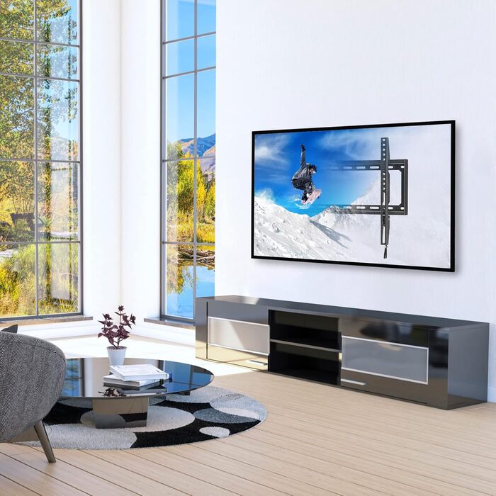 Кріплення для телевізора Mounting Dream MD2361-K-03: жорстке кріплення для LED, LCD, OLED, Plasma TV 66-140 см (26-55 дюймів) з VESA 50x50-400x400mm, до 45,5 кг
