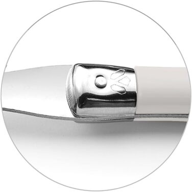 Набір столових приборів Lou Laguiole для стейків (24 шт.) | Набір для 6 осіб | Нержавіюча сталь, кремовий колір