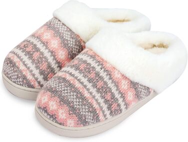 Тапочки жіночі AONEGOLD зимові теплі з плюшу, зручні, з пам'яті ефекту, унісекс, для дому та вулиці, антиковзаючі, 38/39 EU, рожеві