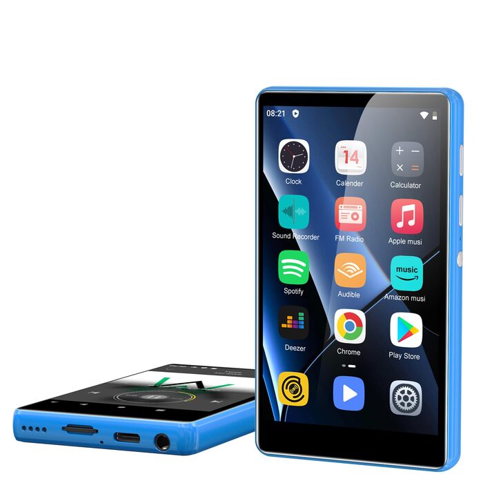 MP3 плеєр SWOFY 80GB з Bluetooth, WiFi, сенсорним екраном 4.0