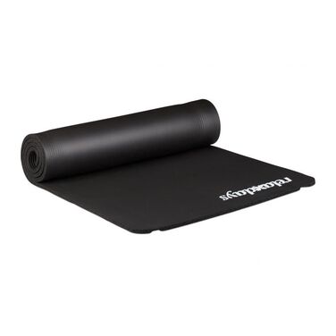 Relaxdays Yoga Mat, 1 cm thick, solid color